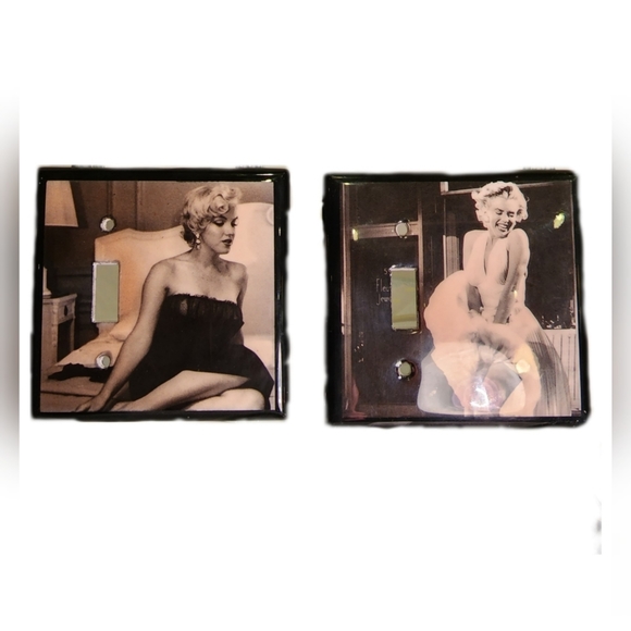 Marilyn Monroe Light Switch Covers (2) - Picture 11 of 12